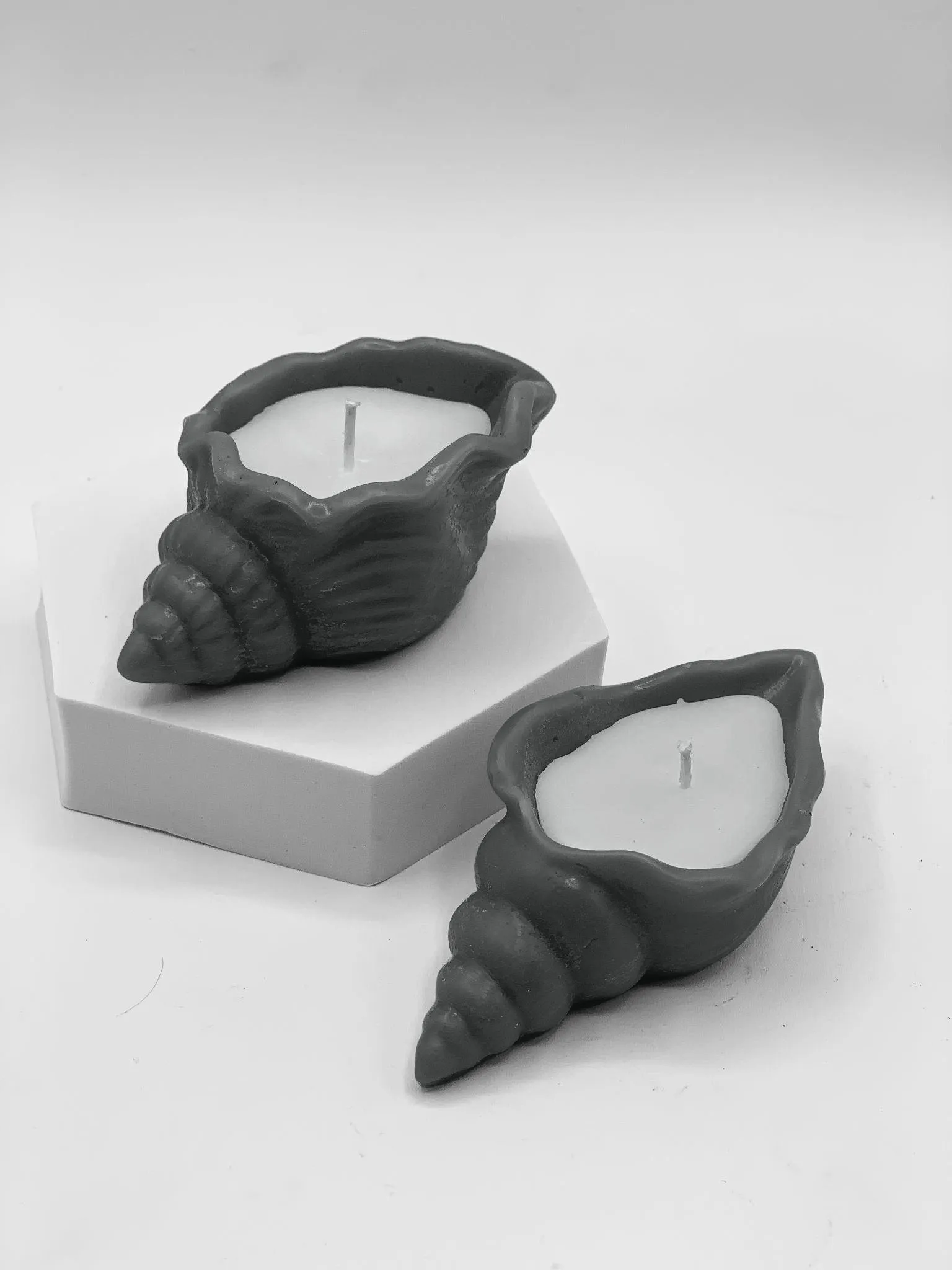 Triton’s Trumpet candle set  (set of 2)