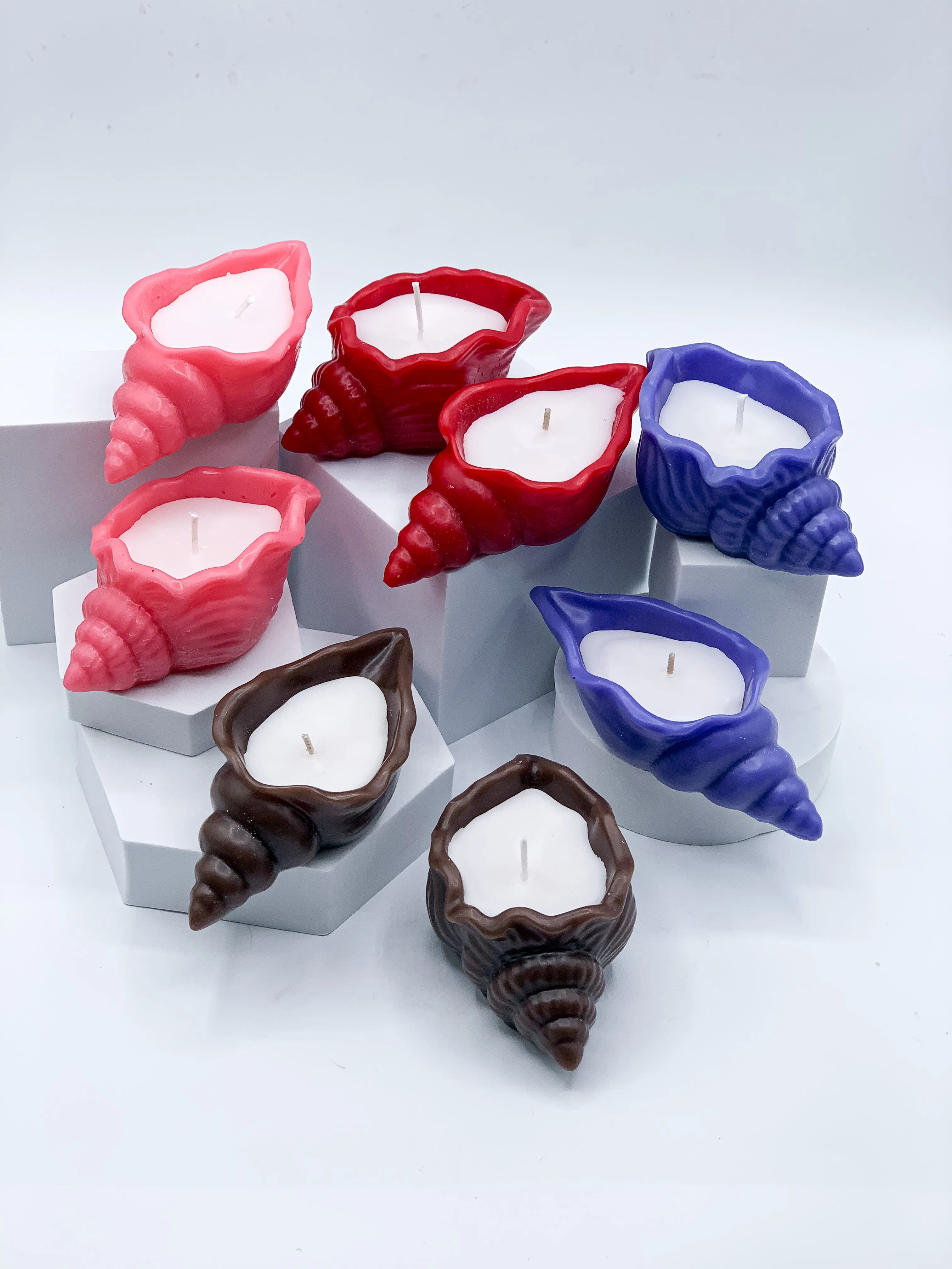 Triton’s Trumpet candle set  (set of 2)