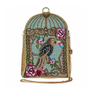 UC Luxe: Caged Beaded Handbag
