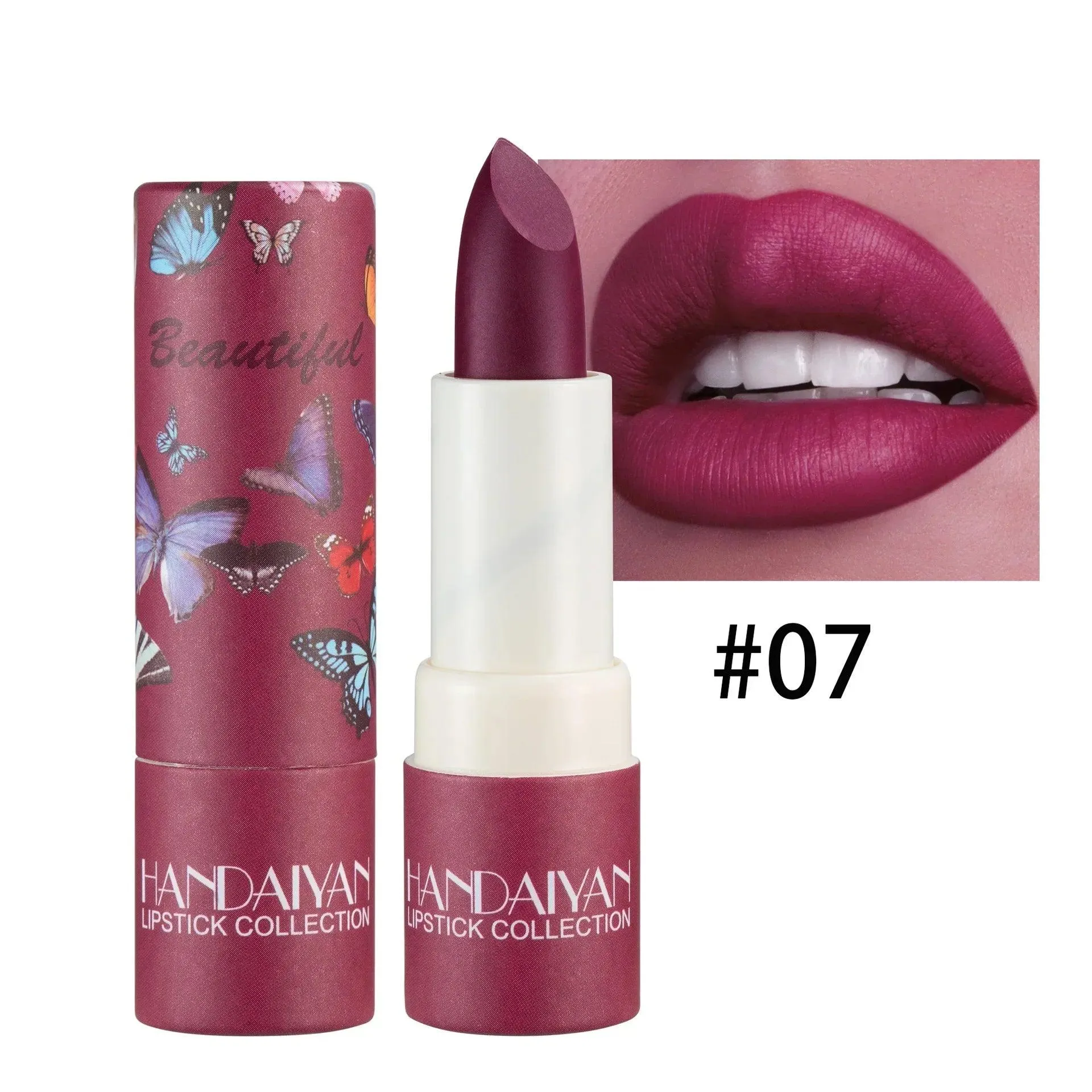 Velvet Matte Lipstick Collection: Luxurious Long-Lasting Colors