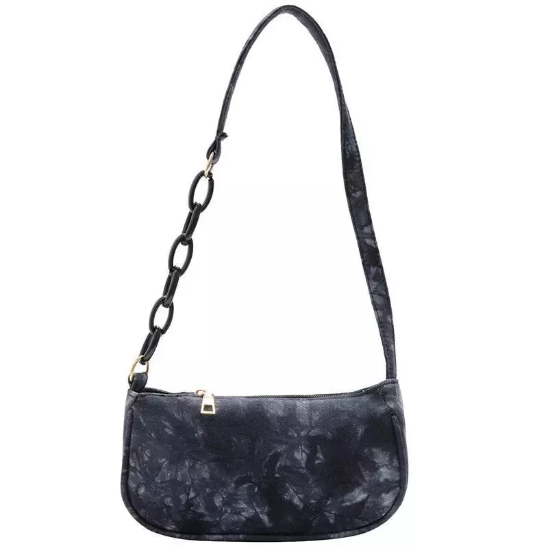 Vintage mini tie dye handbag