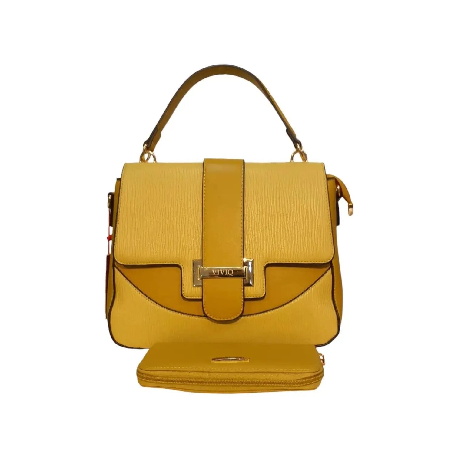 Vivq Top Handle Handbag With Wallet Set