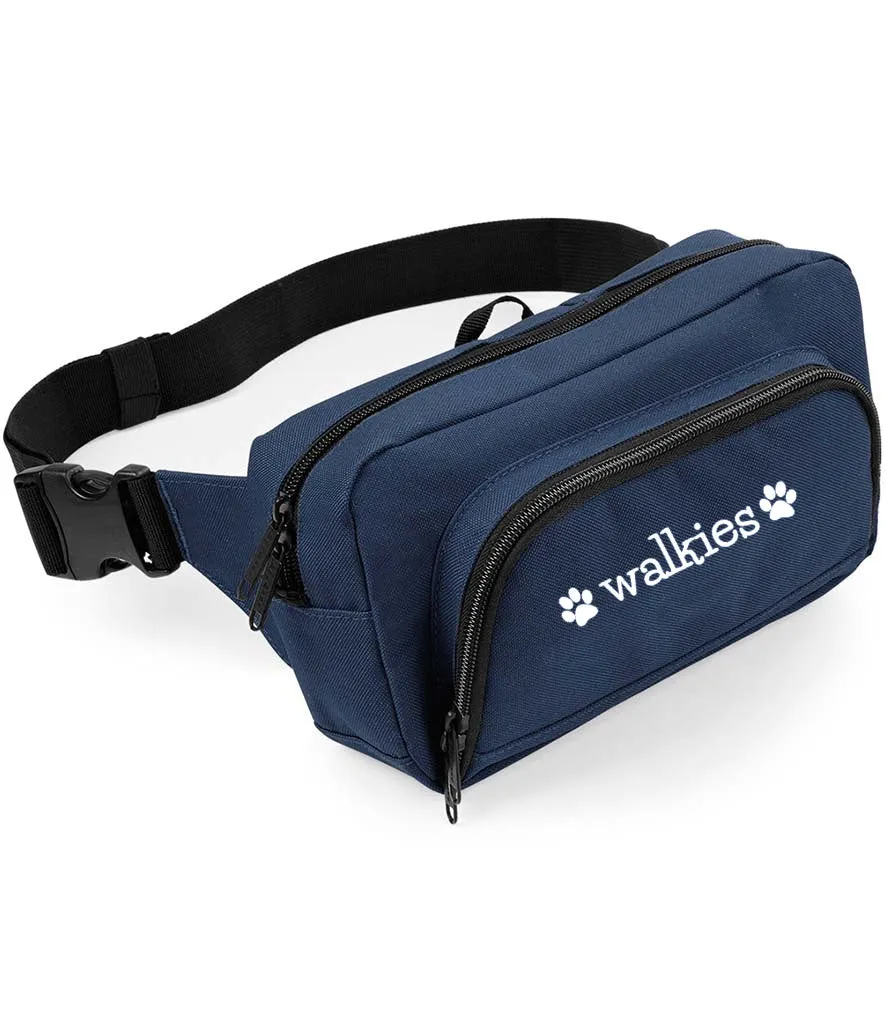 Walkies Dog Walking Bum Bag with Multiple Compartments