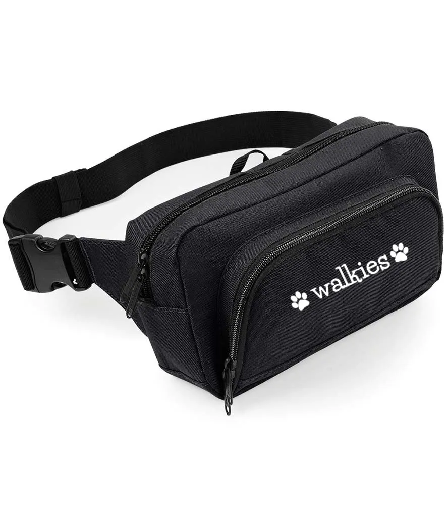 Walkies Dog Walking Bum Bag with Multiple Compartments