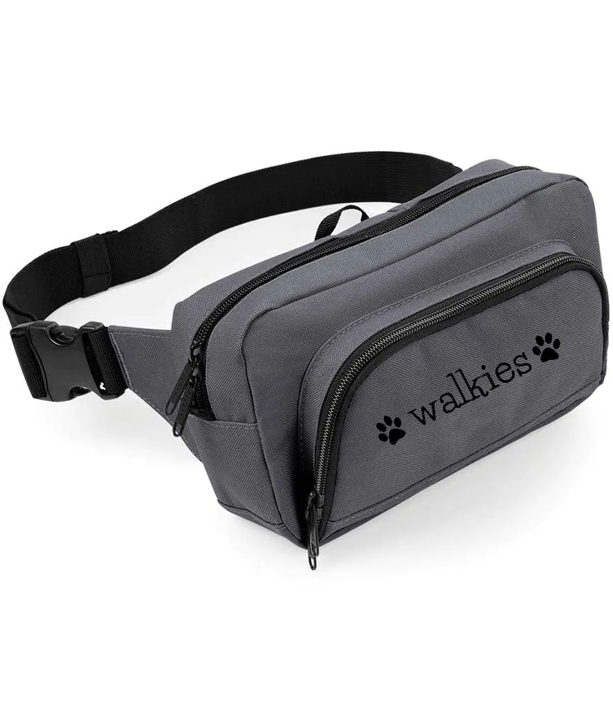 Walkies Dog Walking Bum Bag with Multiple Compartments
