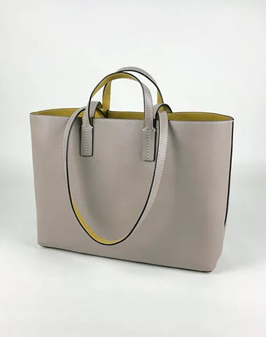 Womens Navy Leather Shoulder Tote Bags Best Tote Handbag Shopper Bags Purse for Ladies