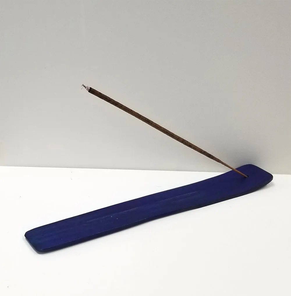 Wood Incense Holder - Purple