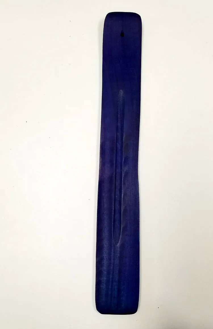 Wood Incense Holder - Purple